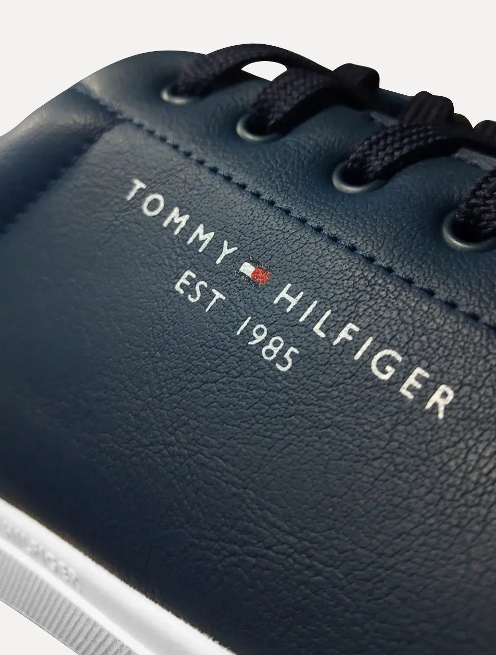 Tênis Tommy Hilfiger Masculino Couro Harrison 5D5 Azul Marinho