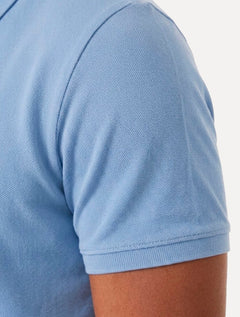 Polo John John Masculina Light Transfer Azul Claro