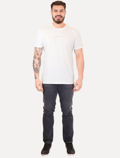 Camiseta John John Masculina Regular Clean Off-White