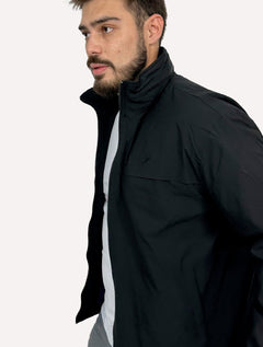 Jaqueta Ellus Masculina Nylon Paper W Hood Preta