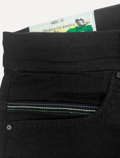 Calça Reserva Jeans Masculina Skinny Varjao Black Preta