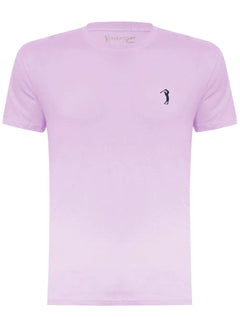 Camiseta Aleatory Masculina Navy Icon Lilás