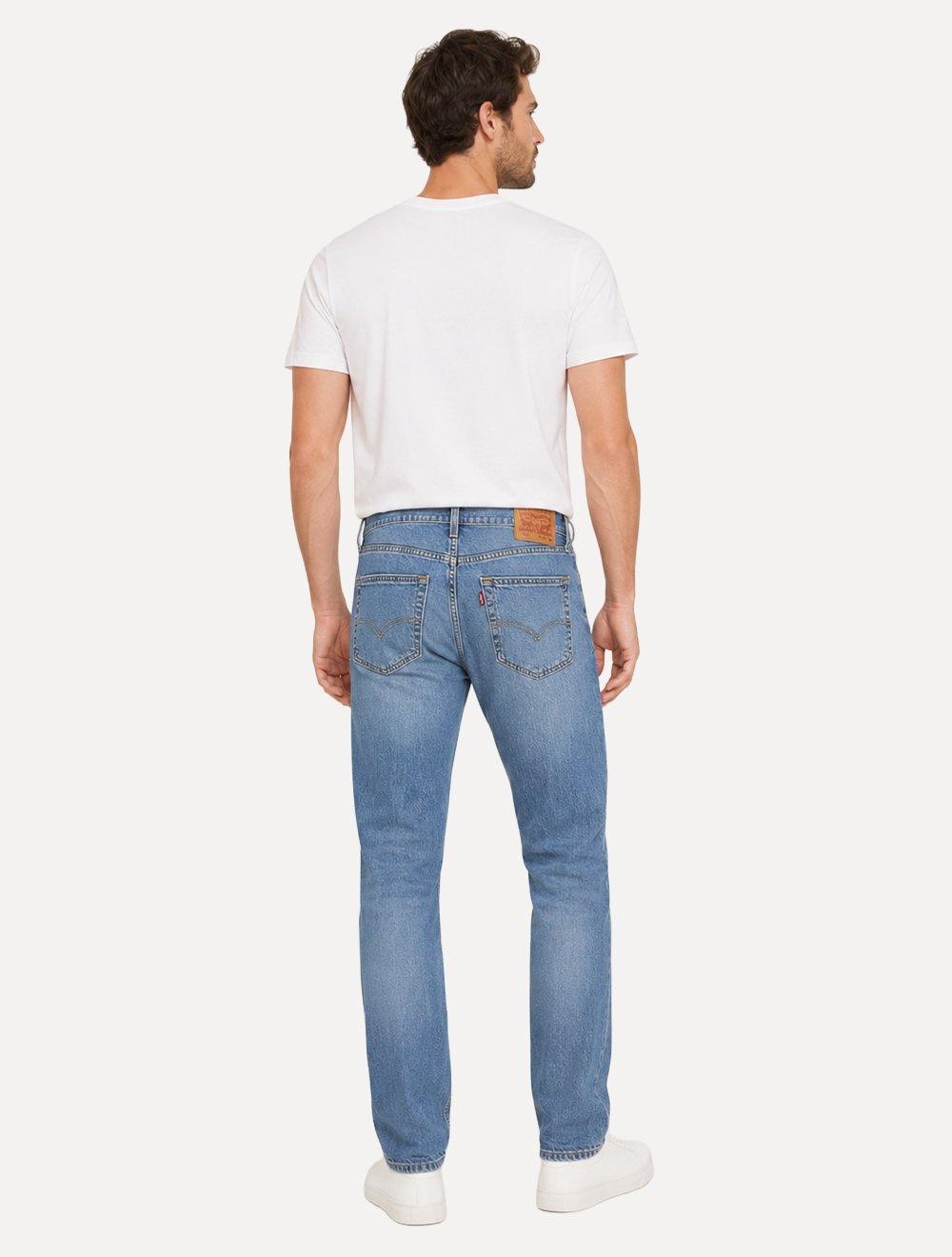 Calça Levis Jeans Masculina 511 Slim Stretch Cool Azul Claro