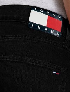 Calça Tommy Jeans Masculina Regular Straight Otis Preta