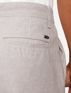 Bermuda Aramis Masculina Alfaiataria Textura Marrom Mescla