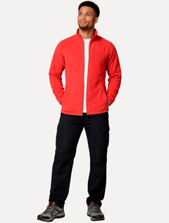 Jaqueta Columbia Fleece Fast Trek II Full Zip Vermelha