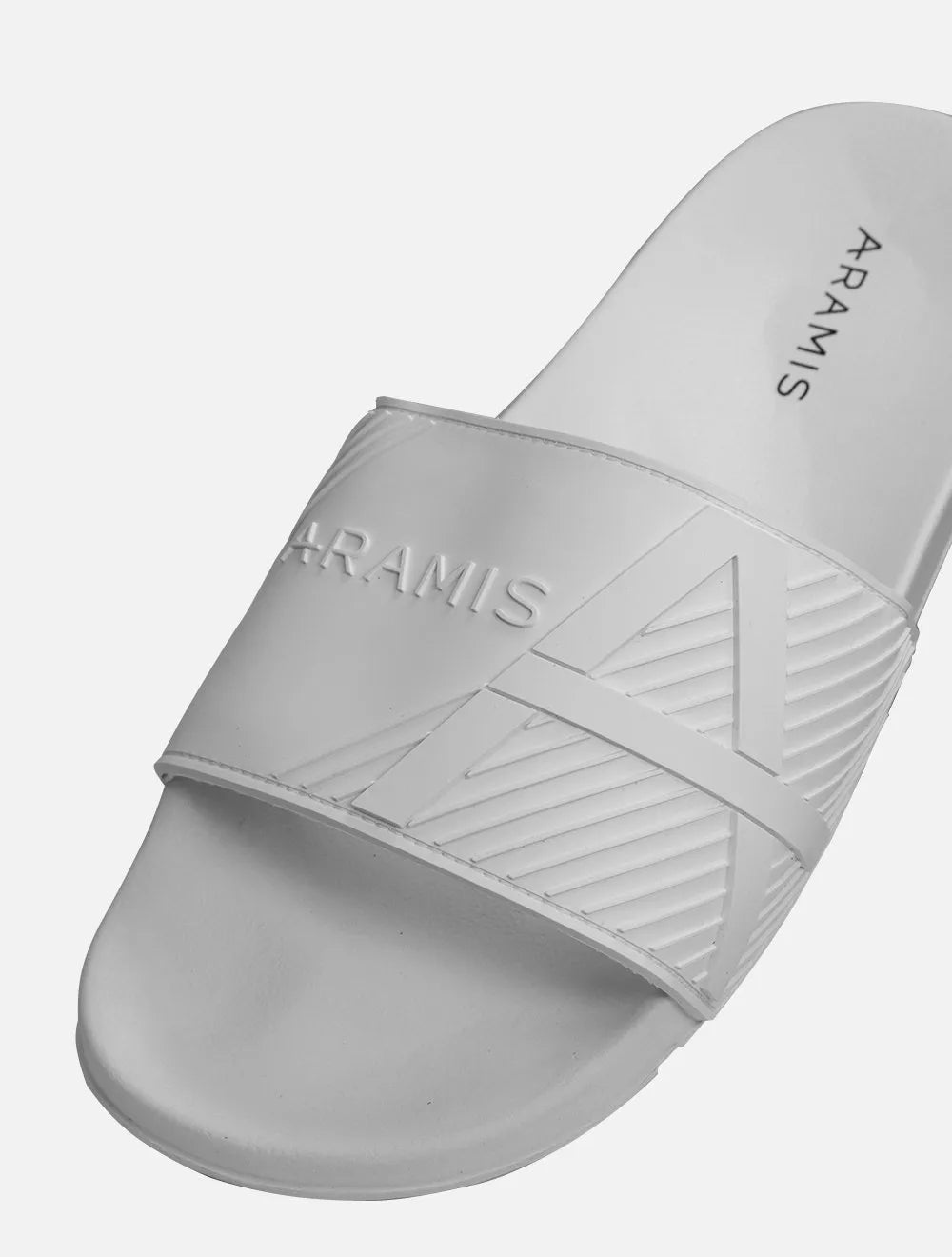 Chinelo Aramis Masculino Slide ARM1135 Texture Branca