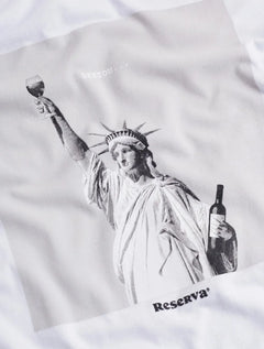 Camiseta Reserva Masculina Estampada Sextou NY Branca