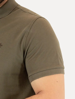 Polo Dudalina Essentials Básica Marrom Claro