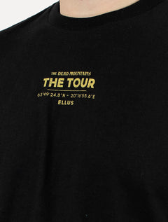 Camiseta Ellus Masculina Cotton Fine Tour Staff Classic Preta