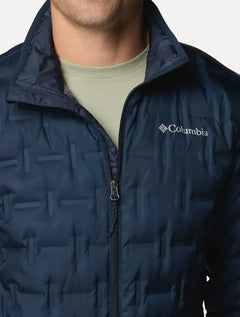 Jaqueta Columbia Masculina Delta Ridge II Down Sem Capuz Azul Marinho