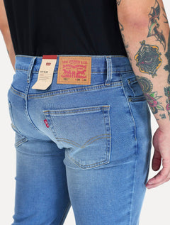 Calça Levis Jeans Masculina 511 Slim Light Blue Média