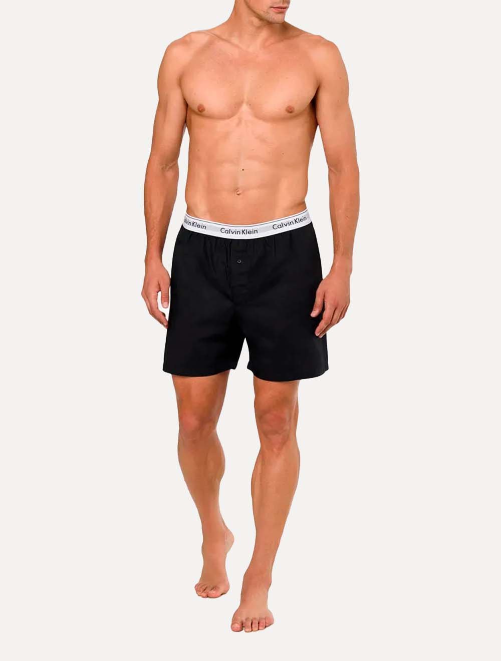 Cueca Calvin Klein Samba Canção Tricoline Preta