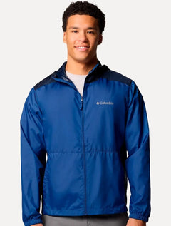 Jaqueta Columbia Masculina Discovery Loop Windbreaker Royal/Marinho