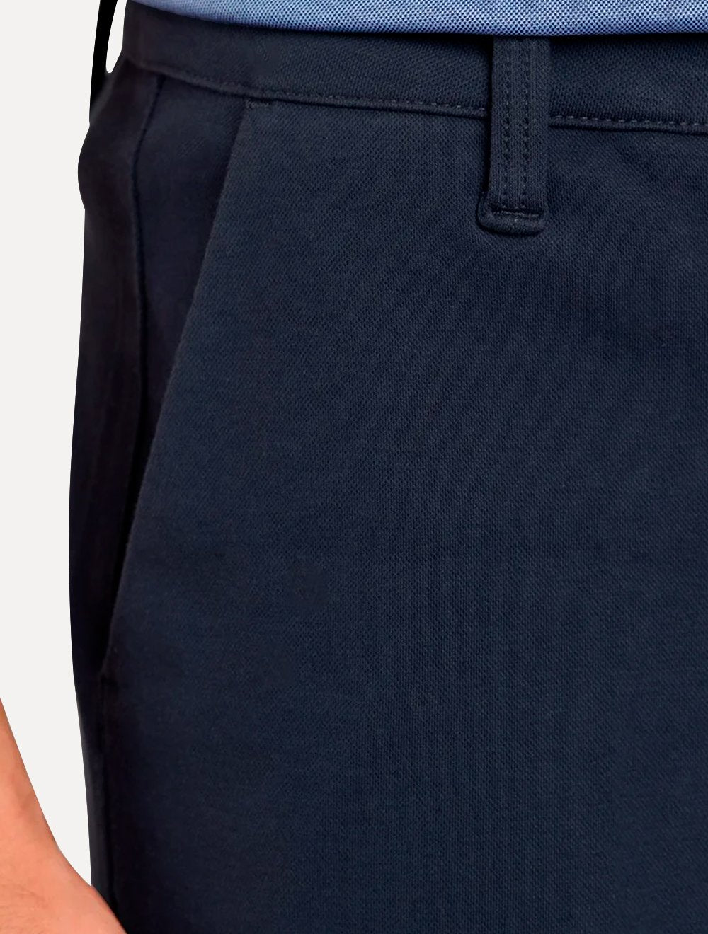 Bermuda Aramis Masculina Chino Cotton Sarja Azul Marinho