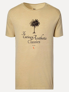 Camiseta Reserva Masculina The Carioca Asthetic Cáqui Claro