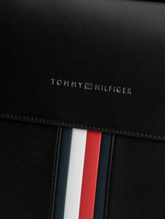 Bolsa Tommy Hilfiger Masculina Notebook TH Metro Computer Bag Preta