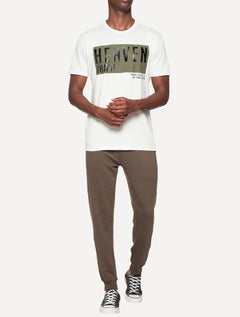 Calça John John Moletom Masculina Embossed Marrom
