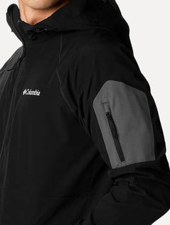 Jaqueta Columbia Masculina Tall Heights II Hooded Softshell Preta