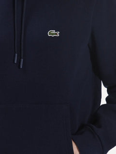 Moletom Lacoste Masculino Hoodie Classic Fit Azul Marinho