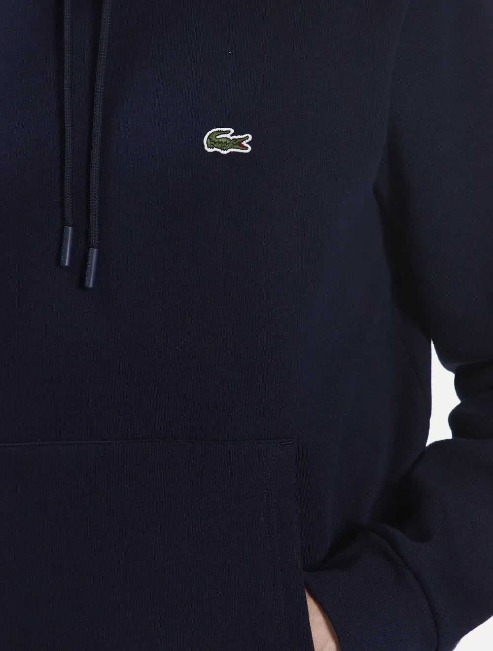 Moletom Lacoste Masculino Hoodie Classic Fit Azul Marinho