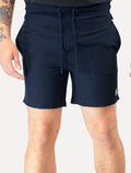 Short Original Penguin Masculino D'Água Logo Patch Azul Marinho