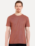 Camiseta Aramis Masculina Eco Lisa Vermelho Escuro Mescla