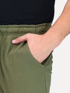 Calça King & Joe Masculina Moletom Comfort Verde Militar