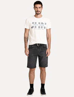 Camiseta John John Masculina Slim Fit Street Off White
