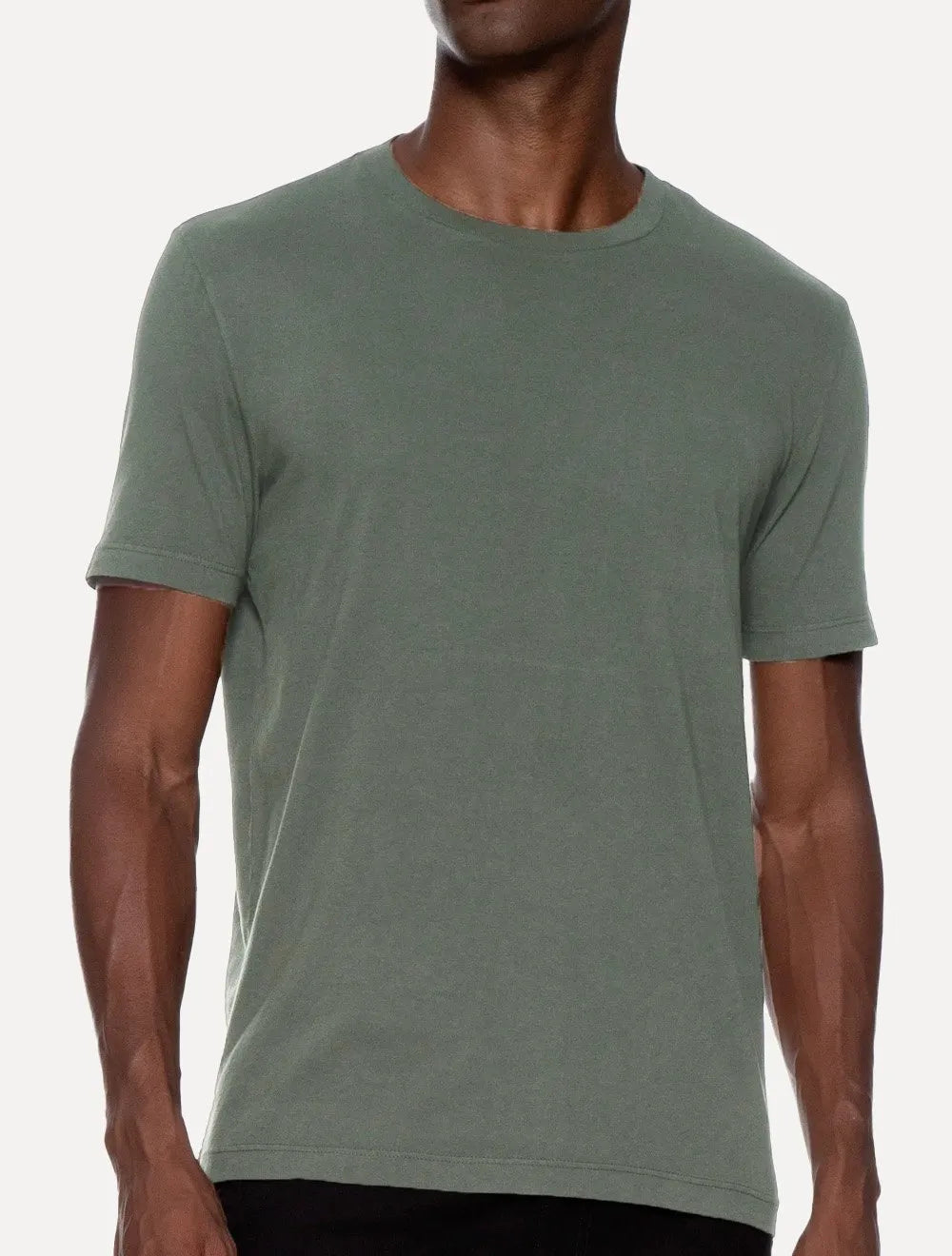 Camiseta VR Masculina Crewneck Cotton Basic Verde 