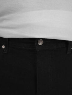 Calça Tommy Hilfiger Masculina Regular Straight Denton Chelsea Preta