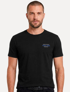 Camiseta John John Masculina Slim Fit Statement Preta