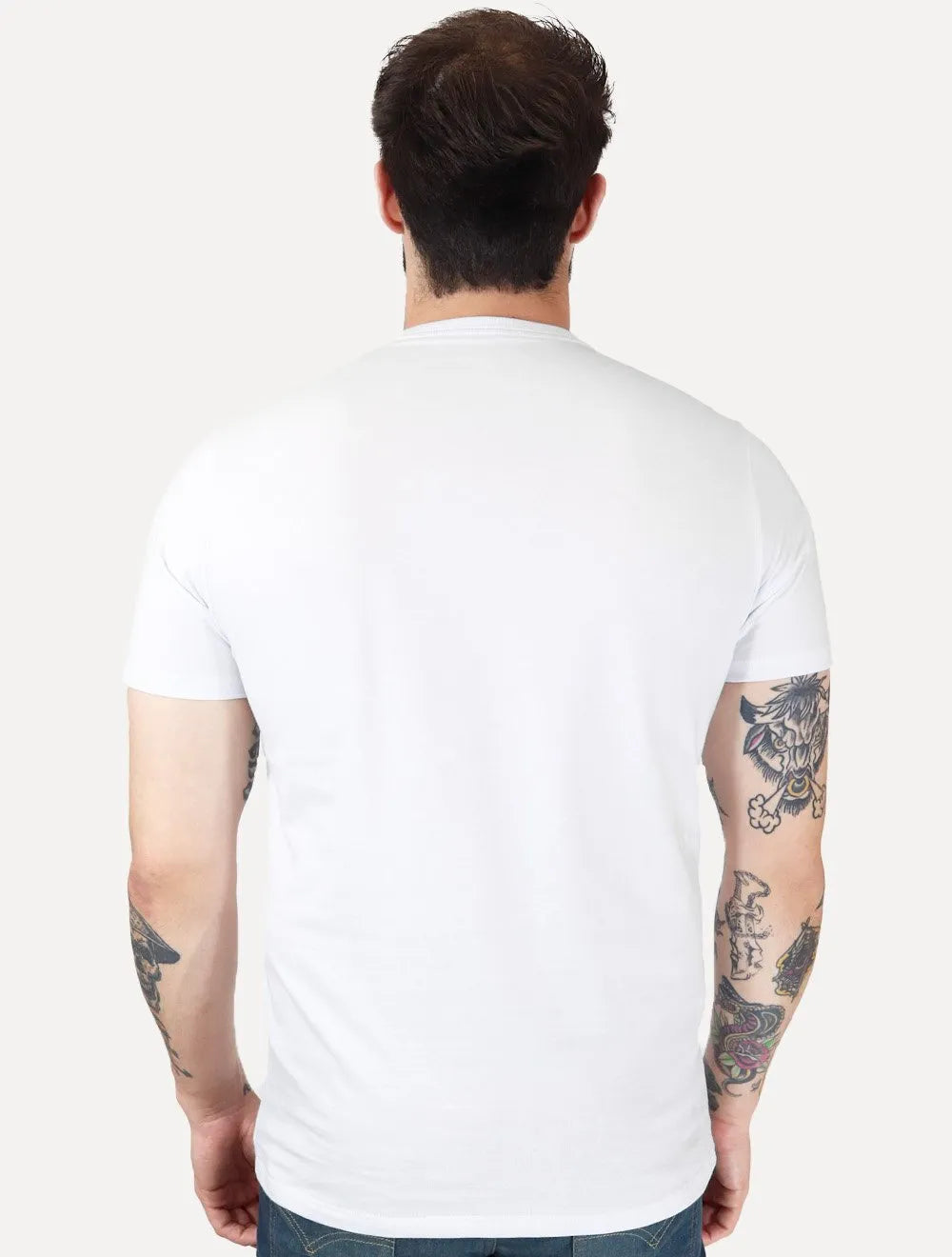 Camiseta Guess Masculina World Tour 2021 Branca