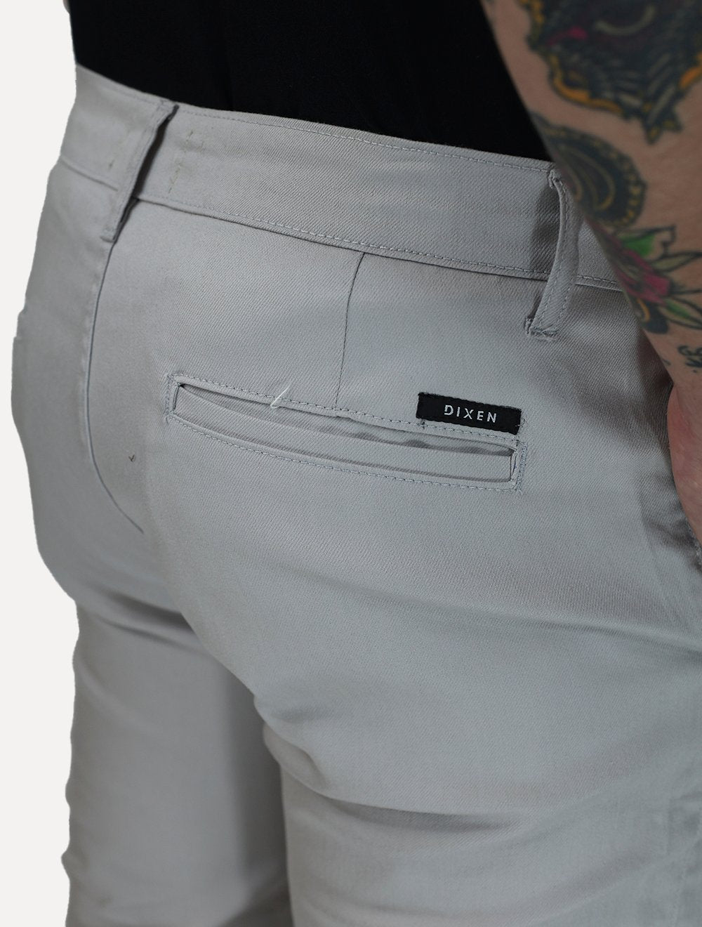 Calça Dixen Masculina Sarja Slim Areia