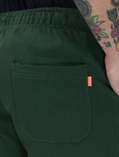 Bermuda King & Joe Masculina Moletom Comfort Logo Verde Militar