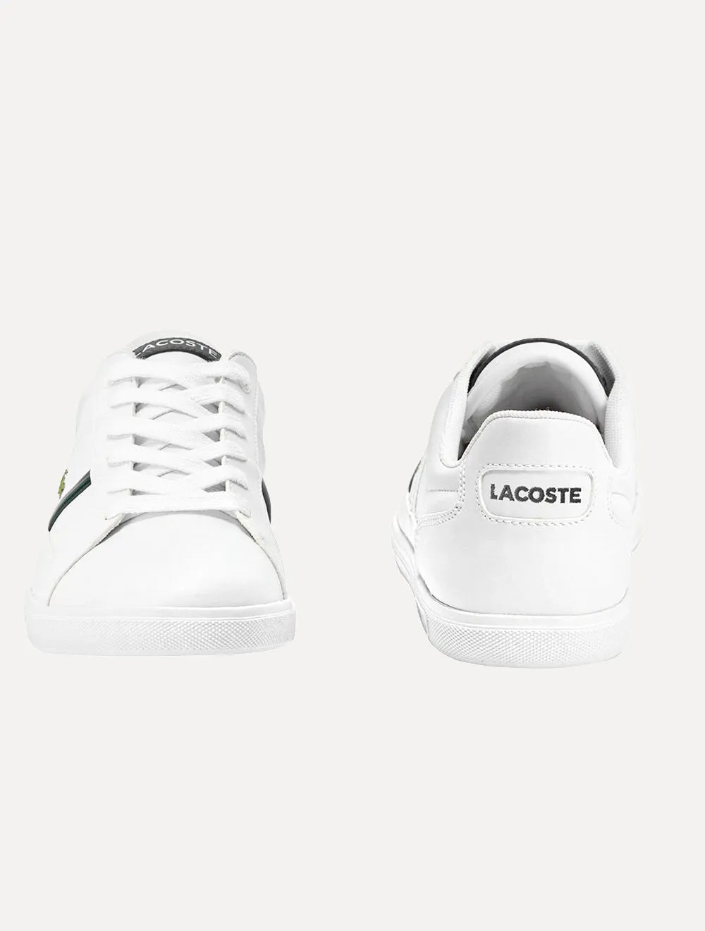 Tênis Lacoste Masculino Europa Wht/DK Green Branco