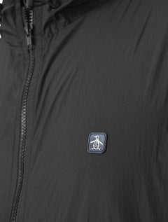 Jaqueta Original Penguin Masculina Sport Patch Nylon Preta