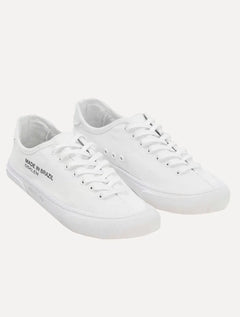 Tênis Osklen Masculino Lona Leblon Made In Brazil Off-White