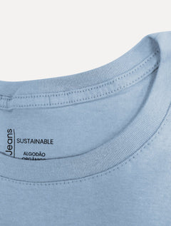 Camiseta Calvin Klein Jeans Masculina Self-Care Azul Claro