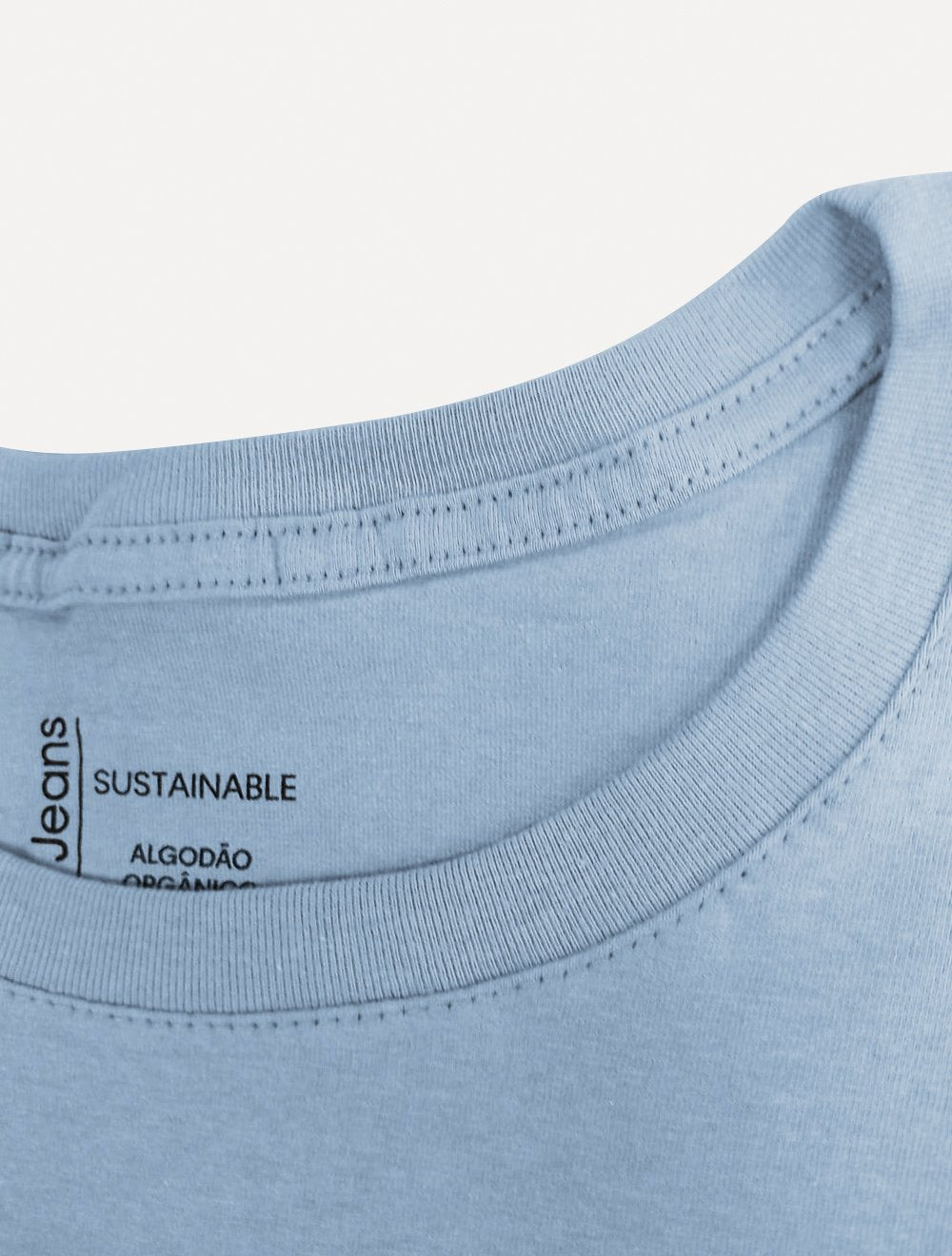 Camiseta Calvin Klein Jeans Masculina Self-Care Azul Claro