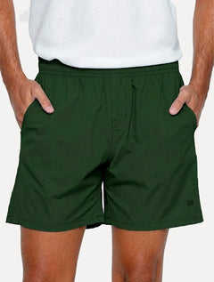 Short King & Joe Masculina Nylon Flex Ripstop Verde