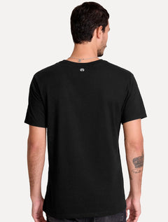 Camiseta John John Masculina Regular Fit Basic Lisa Preta