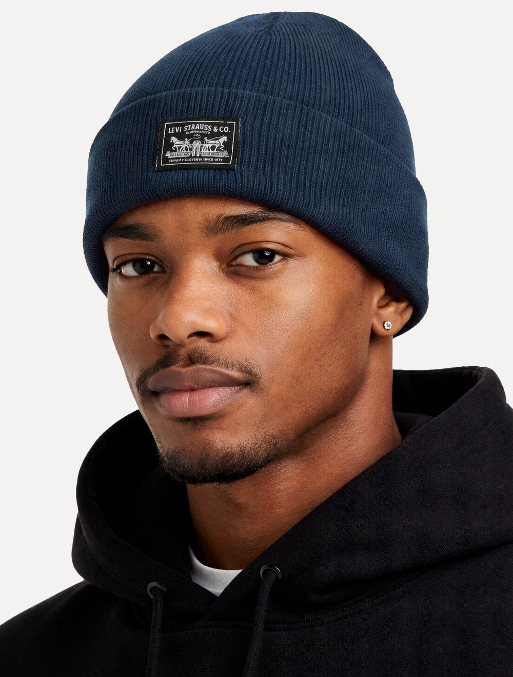 Gorro/Touca Levis Backpatch Beanie Azul Marinho 000J40004