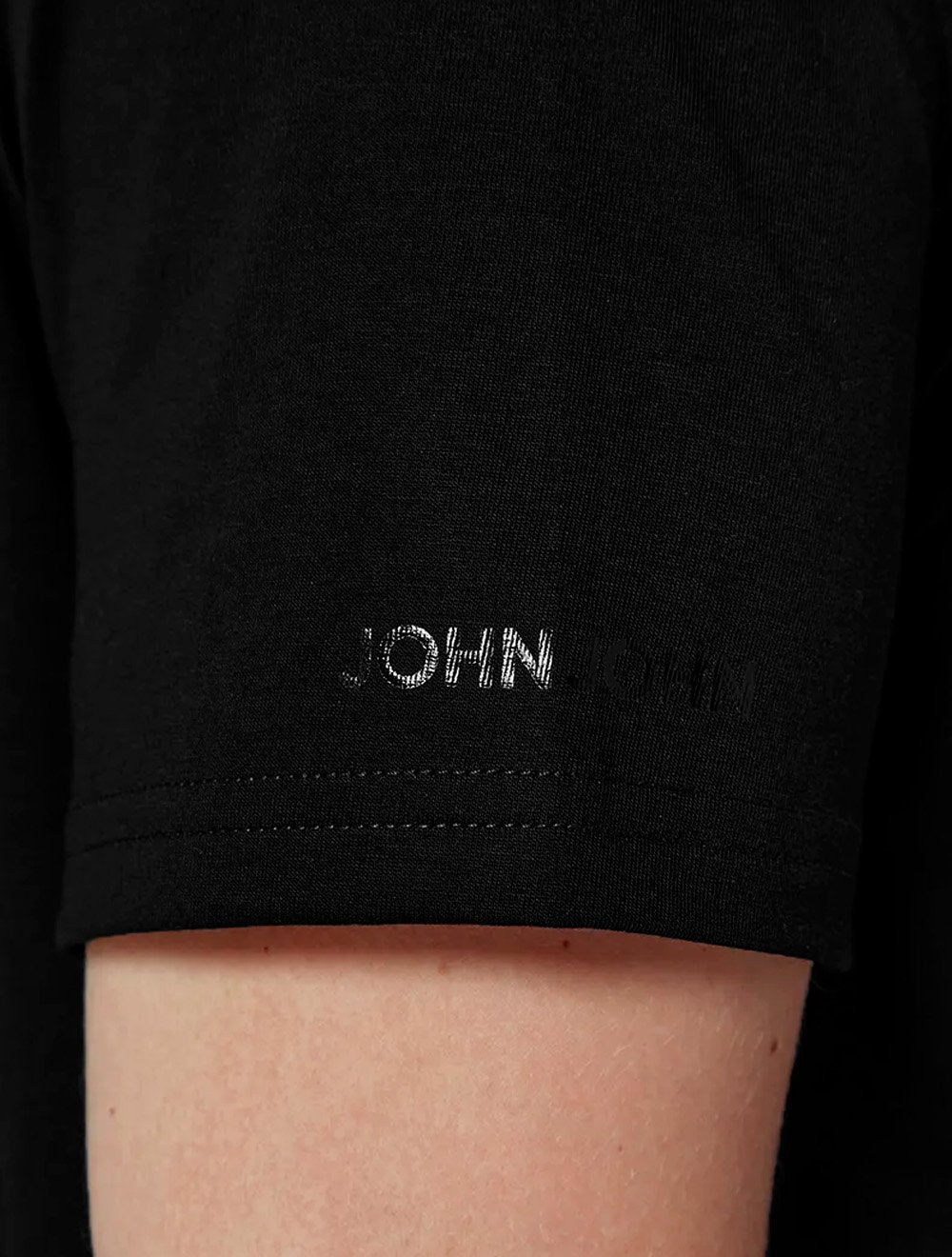 Camiseta John John Masculina Regular Fit Pima Cotton Preta