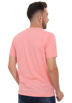 Camiseta Aleatory Masculina Heather Coral