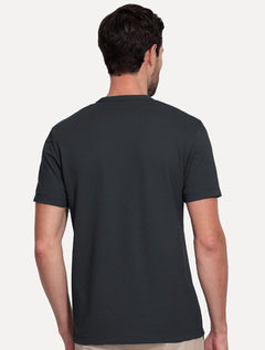 Camiseta Aramis Masculina Regular Piquet Gola Portuguesa Azul Marinho