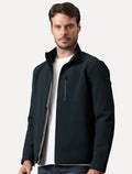 Jaqueta Calvin Klein Masculina Soft Shell Fur Azul Marinho