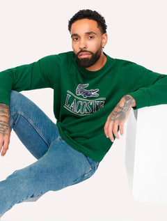 Moletom Lacoste Masculino Cotton Fleece Branded Jogger Verde