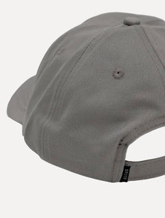Boné Ellus Masculino Metal Logo Cinza