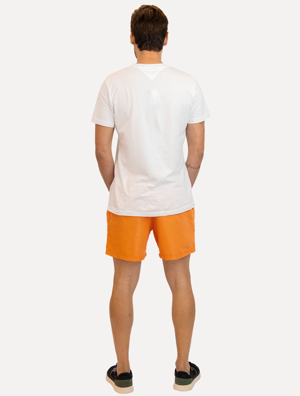 Short John John Masculino Trancoso Fiji Arequipa Laranja